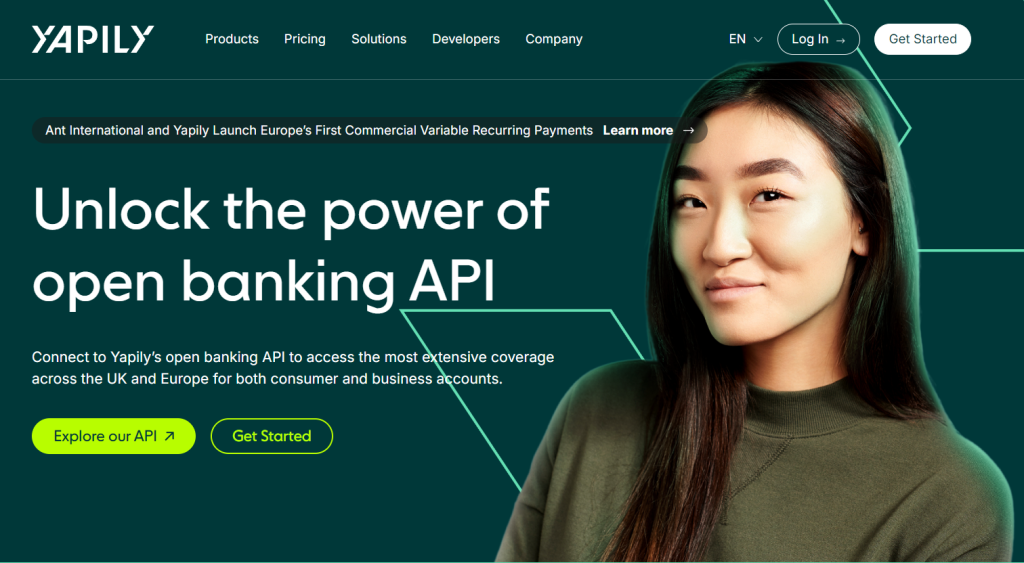 Yapily Open banking