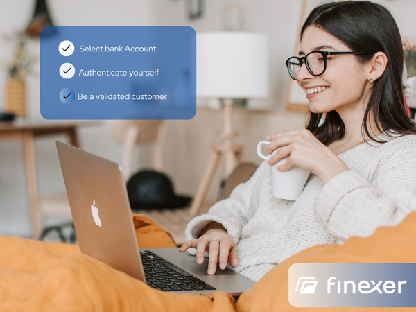 Steps for Onboarding with Bank account validation by Finexer