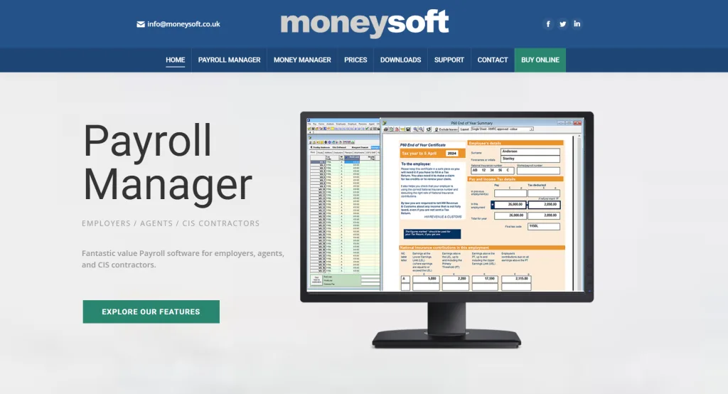 Moneysoft Payroll Manager