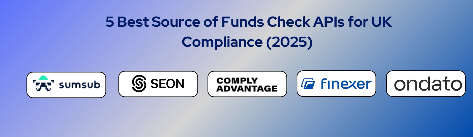 5 Best Source of Funds Check APIs That Meet UK Compliance in 2025