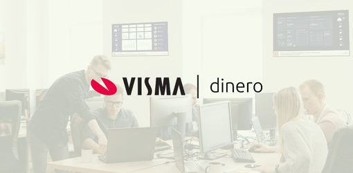Visma Dinero: Full KPI Layout with Q-Play Digital Signage