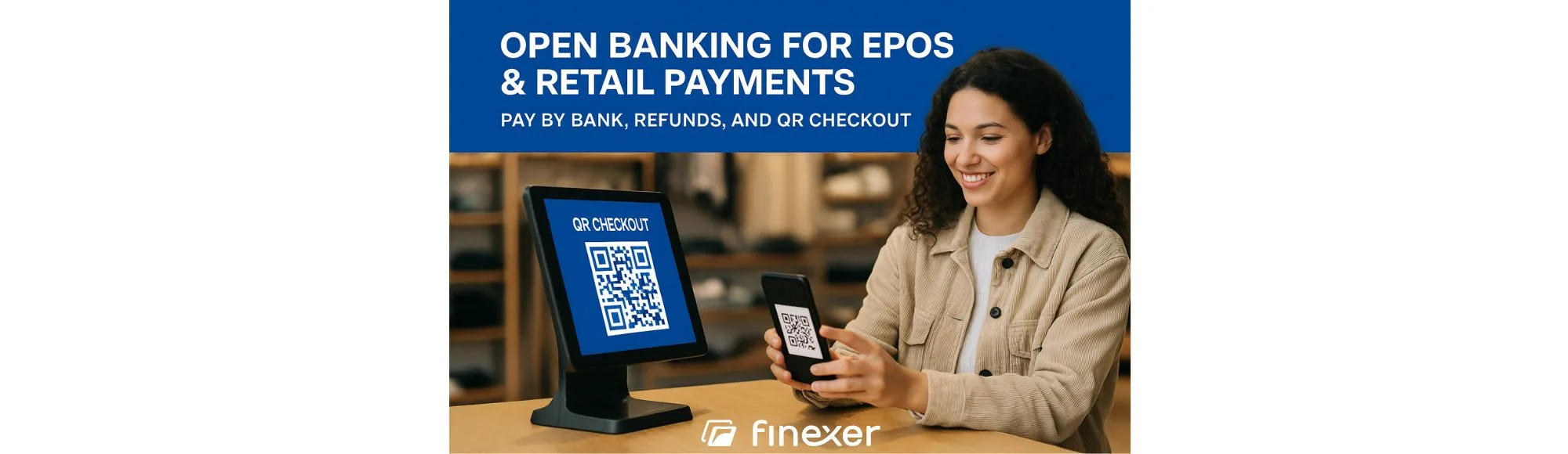 Open Banking for EPOS & Retail Payments: Pay by Bank, Refunds, and QR Checkout