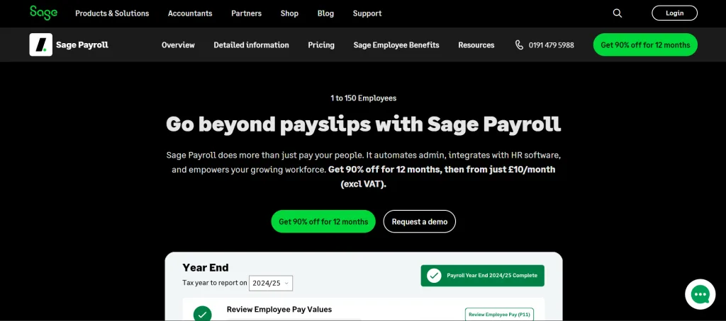 5 Best Payroll Services for Small Business: 2025 Guide 6 Sage Payroll