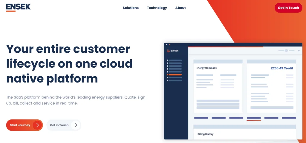 Still Struggling with Utility Billing? These 6 Platforms Solve It in 2025 8 Ensek Homepage