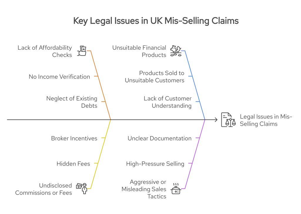 Legal Claims for Mis-Selling: How Law Firms Use Bank Data as Evidence 2 key issues in legal claims