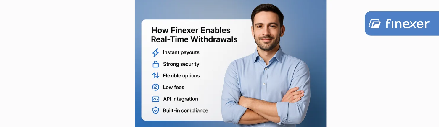 How Finexer Enables Real-Time Withdrawals for Payout-Heavy Platforms