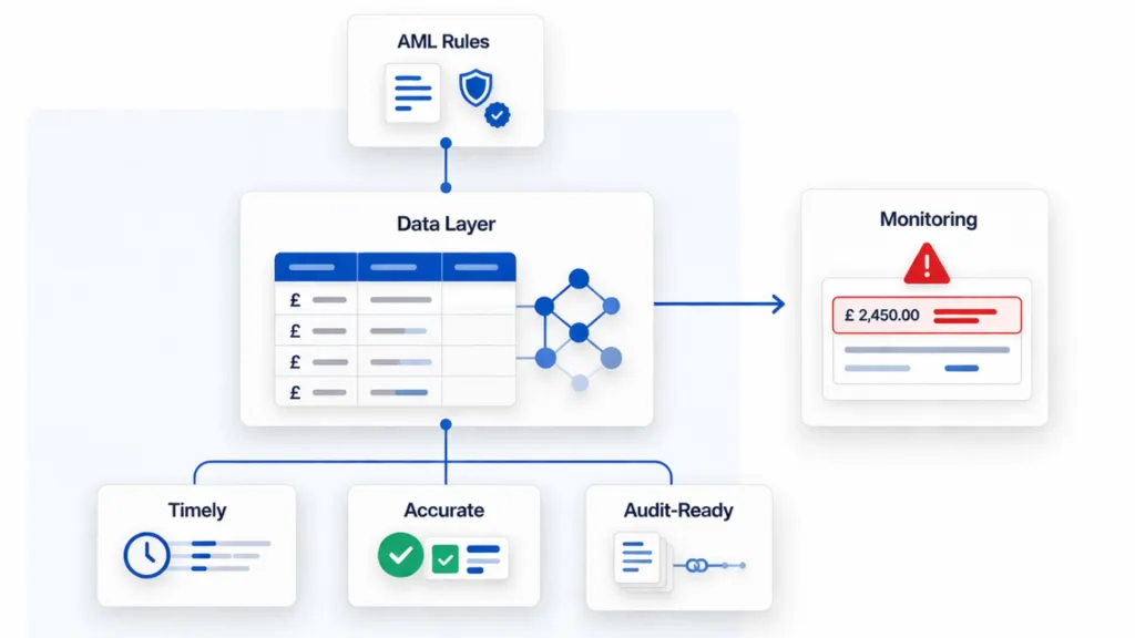 Transaction Monitoring Process: Why AML Monitoring Fails Without Real-Time Data 4 What Do AML Transaction Monitoring Rules Require From Platforms