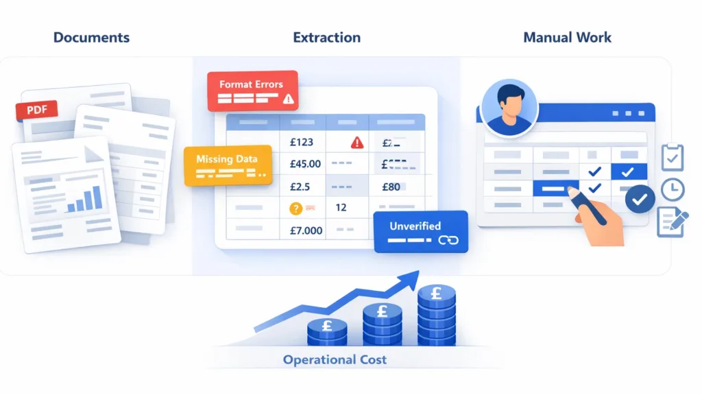 Financial Data Extraction: Why Platforms Are Moving from Documents to API Financial Services 3 Why Does Financial Data Extraction From Documents Fail at Scale