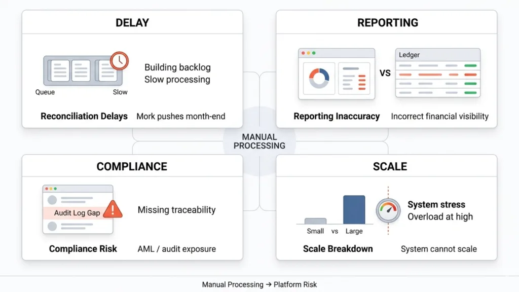 What Is the Business Impact of Manual Transaction Processing