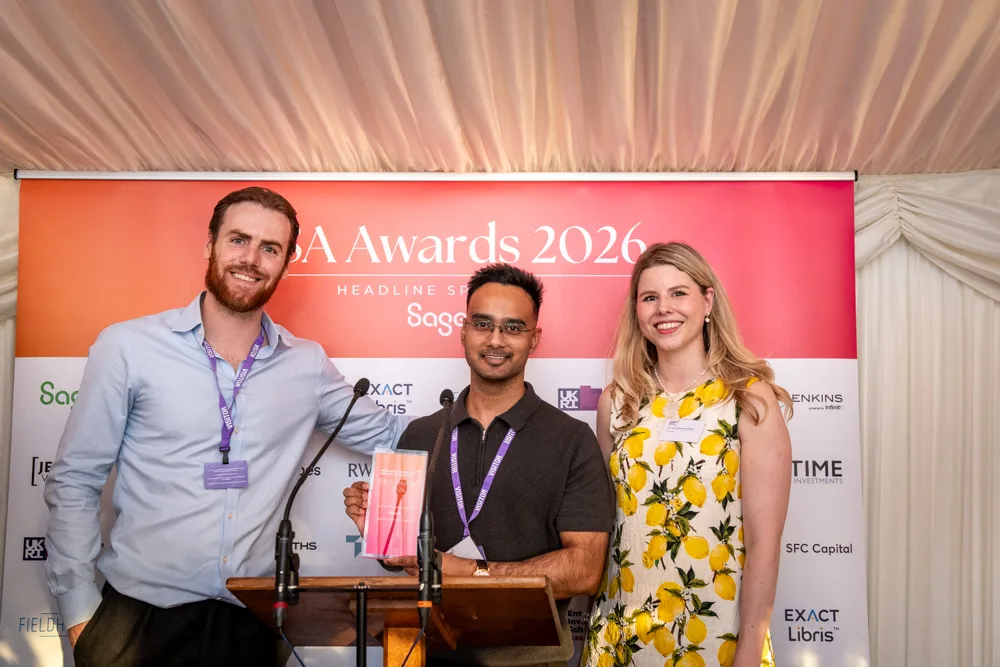 Finexer Wins Best SEIS Investee Company at EISA Awards 2026 4 Finexer Wins Best SEIS Investee Company EISA Awards 2026