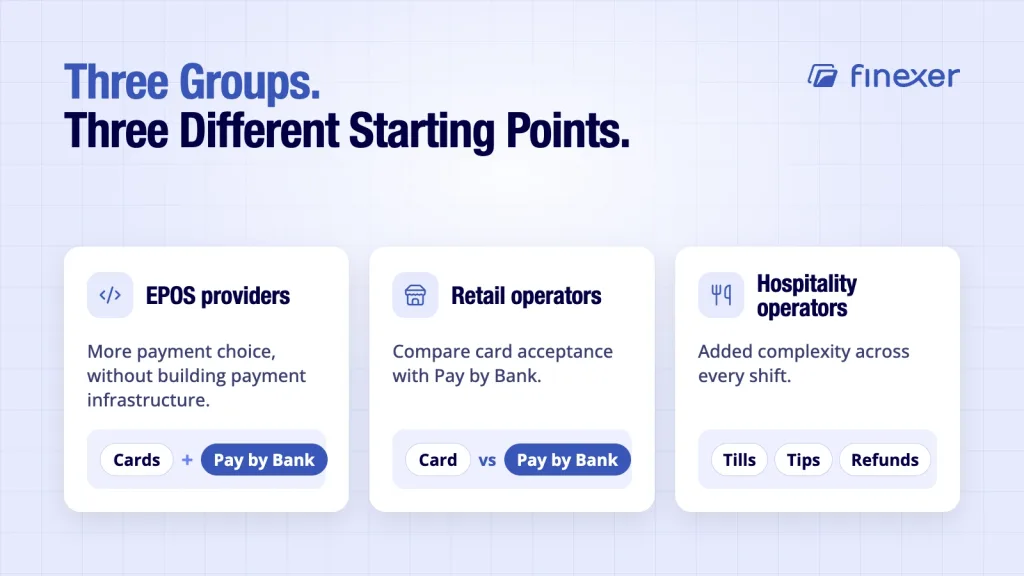 Cloud based point of sale shown benefiting three distinct types of UK operators today